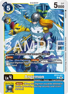 Angemon card image