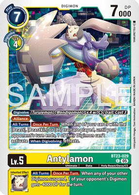 Antylamon card image