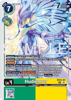 Hudiemon card image