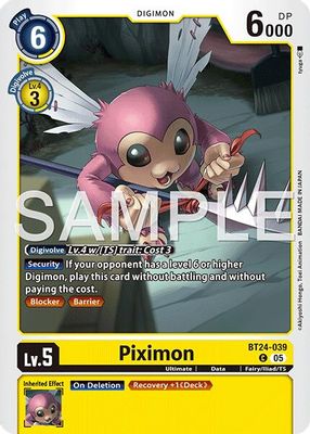 Piximon card image