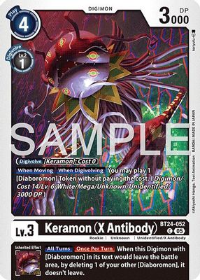 Keramon (X Antibody) card image