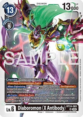 Diaboromon (X Antibody) card image