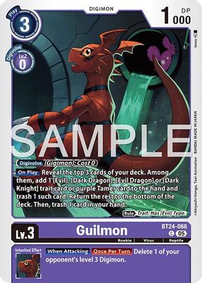 Guilmon card image