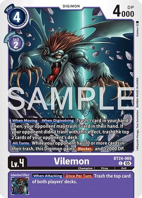 Vilemon card image