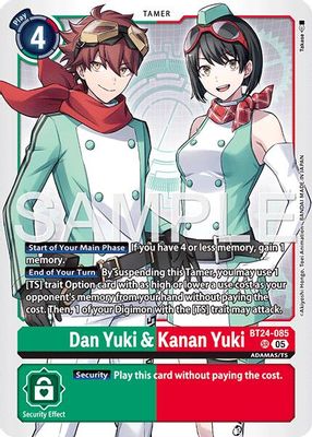 Dan Yuki & Kanan Yuki card image
