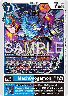 MachGaogamon card image