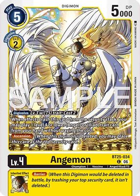 Angemon card image
