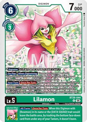 Lilamon card image