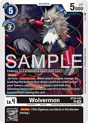Wolvermon card image