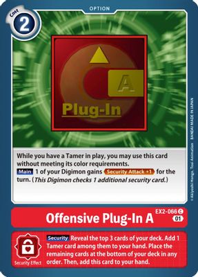Offensive Plug-In A card image