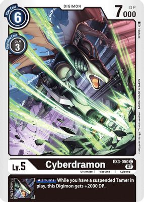 Cyberdramon card image