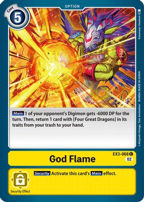 God Flame card image