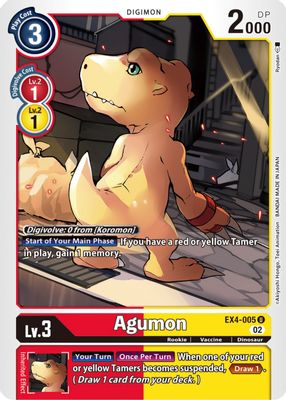 Agumon card image
