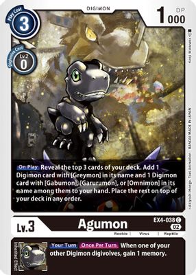 Agumon card image