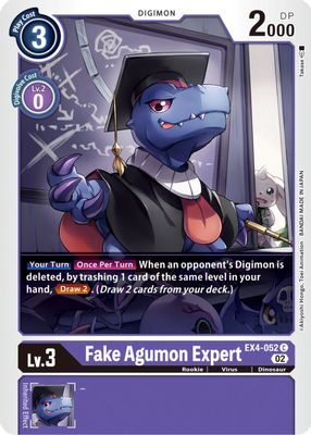 Fake Agumon Expert card image