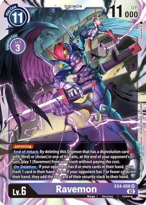 Ravemon card image