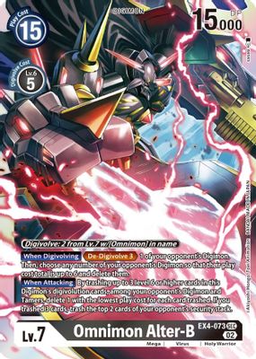 Omnimon Alter-B card image