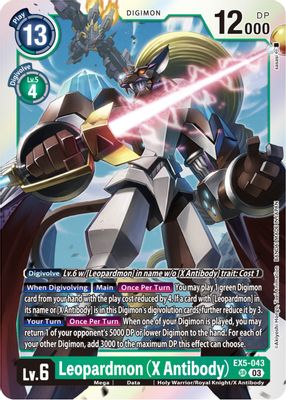 Leopardmon (X Antibody) card image
