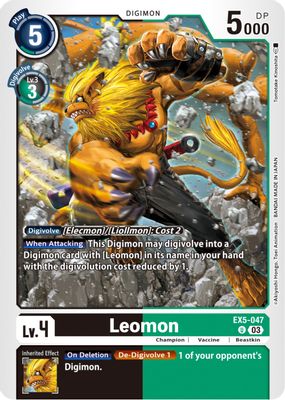 Leomon card image