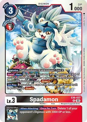 Spadamon card image