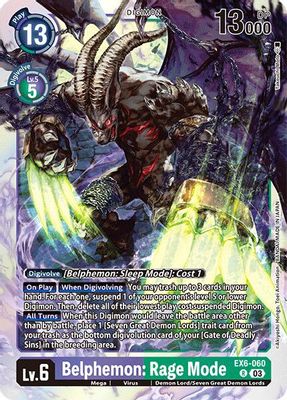 Belphemon: Rage Mode card image