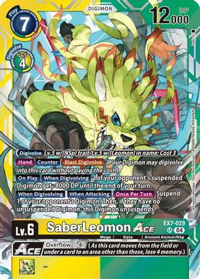 SaberLeomon ACE card image