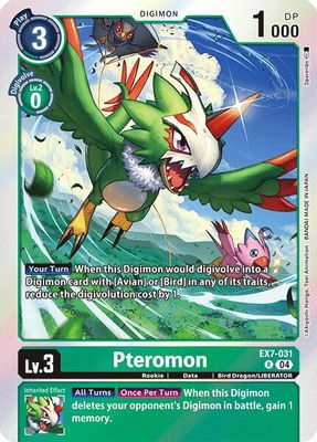 Pteromon card image