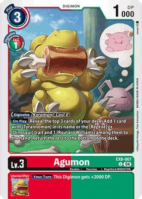 Agumon card image