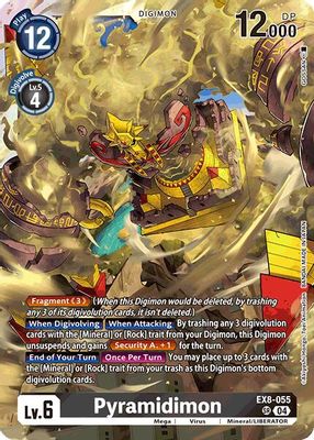 Pyramidimon card image