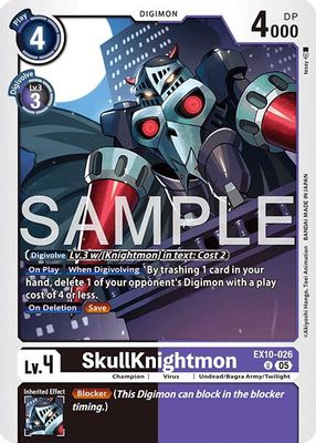 SkullKnightmon card image