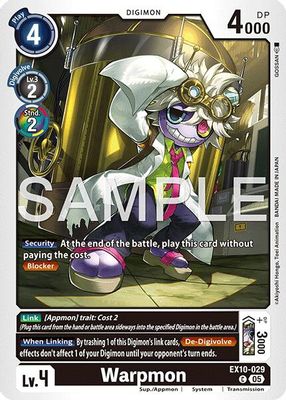 Warpmon card image