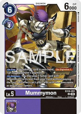 Mummymon card image