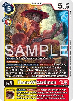 FlameWizardmon card image
