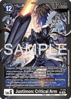 Justimon: Critical Arm card image