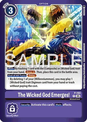 The Wicked God Emerges! card image