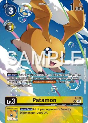 Patamon card image