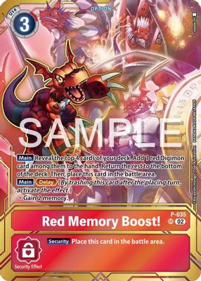 Red Memory Boost!