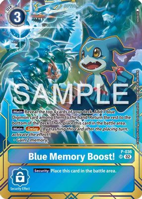 Blue Memory Boost!