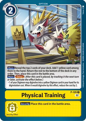 Physical Training card image