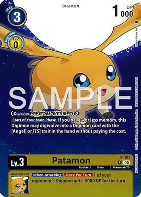 Patamon card image