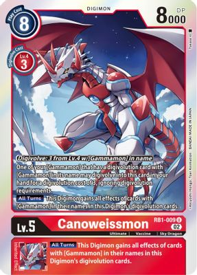 Canoweissmon card image