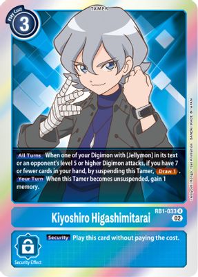 Kiyoshiro Higashimitarai card image