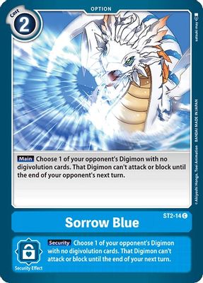 Sorrow Blue card image