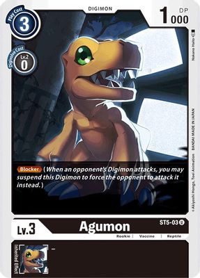 Agumon card image
