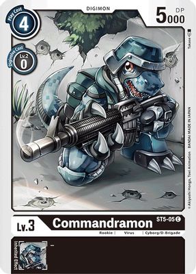 Commandramon card image