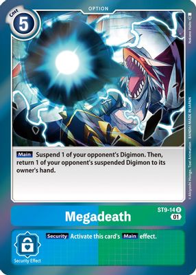 Megadeath card image