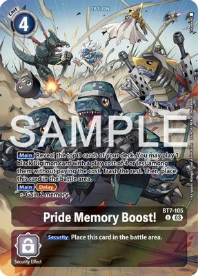 Pride Memory Boost!