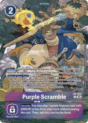 Purple Scramble