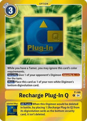 Recharge Plug-In Q card image