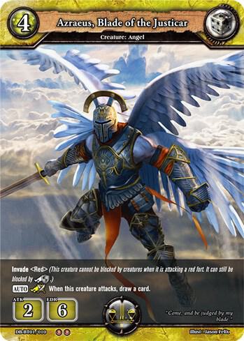 Azraeus, Blade of the Justicar